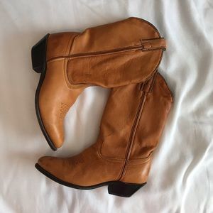 Laredo Leather Upper Cowboy Boots